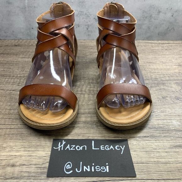 Blowfish Malibu~Girl’s~Brown Strappy Gladiator Sandals~Size 5 - Picture 3 of 9